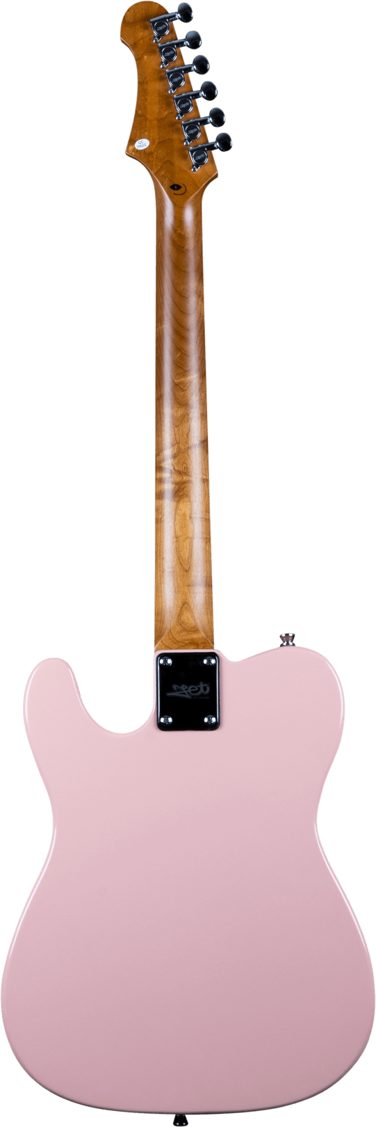 Jet  JT-300 Electric Roasted Maple Rosewood Neck - Shell Pink