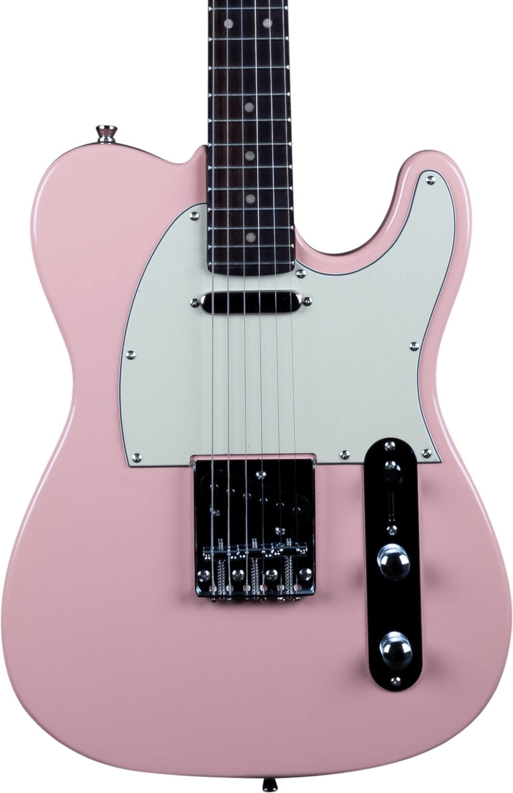 Jet  JT-300 Electric Roasted Maple Rosewood Neck - Shell Pink