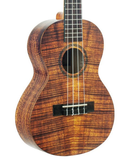 Mahalo MA3KA Artist Elite Series Tenor Ukulele – Flame Koa