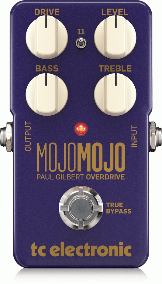 TC Electronic Paul Gilbert Mojomojo Overdrive Pedal