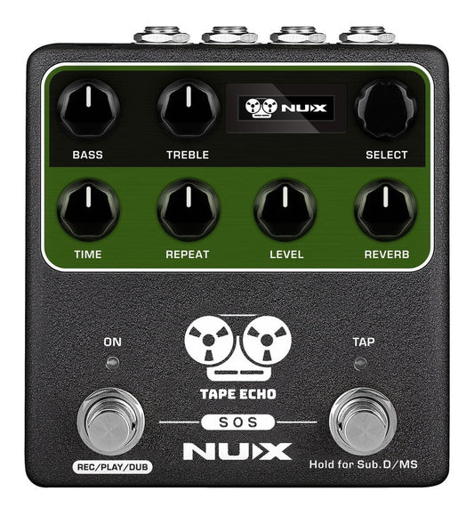 NU-X Tape Echo Effects Pedal