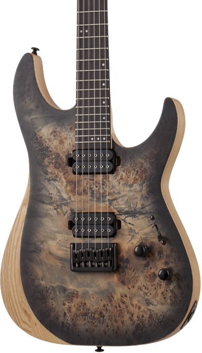 Schecter Reaper 6 Electric Guitar Charcoal Burst