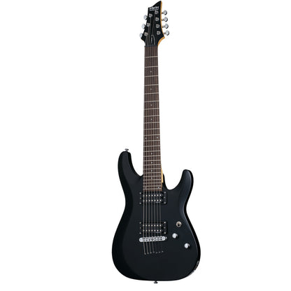 Schecter C-7 Deluxe 7-String Electric Guitar Satin Black