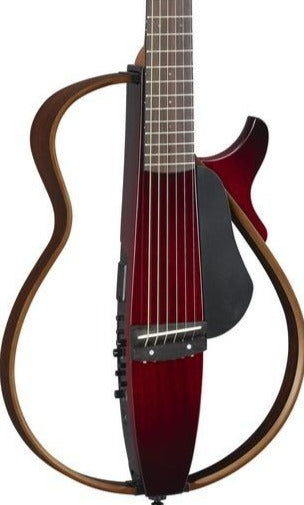 Yamaha SLG200S - Silent Guitar - Steel String - Crimson Red Burst