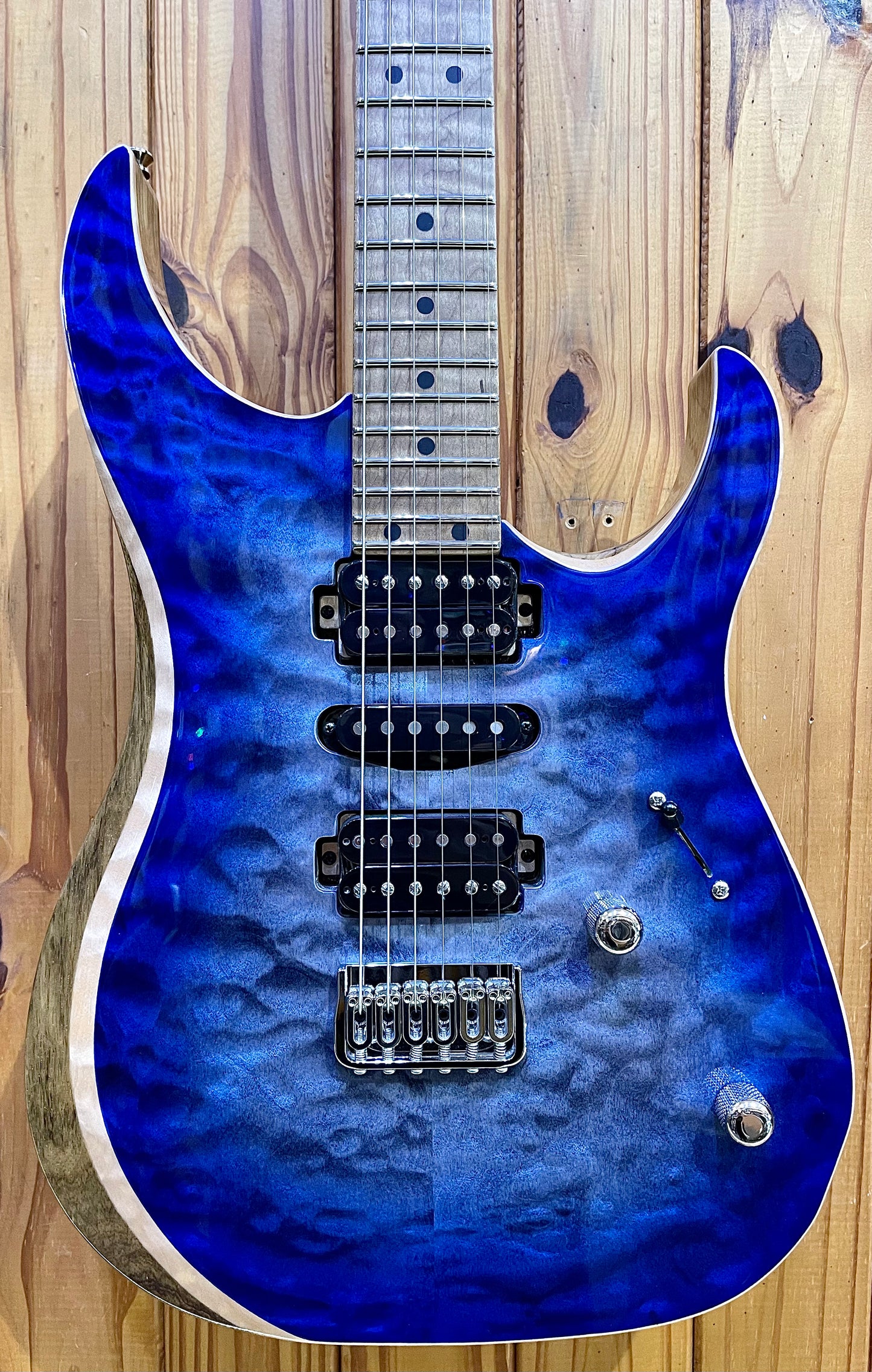 LSL Instruments XT4 Deluxe - Trans Blue Burst - 'Boracay'