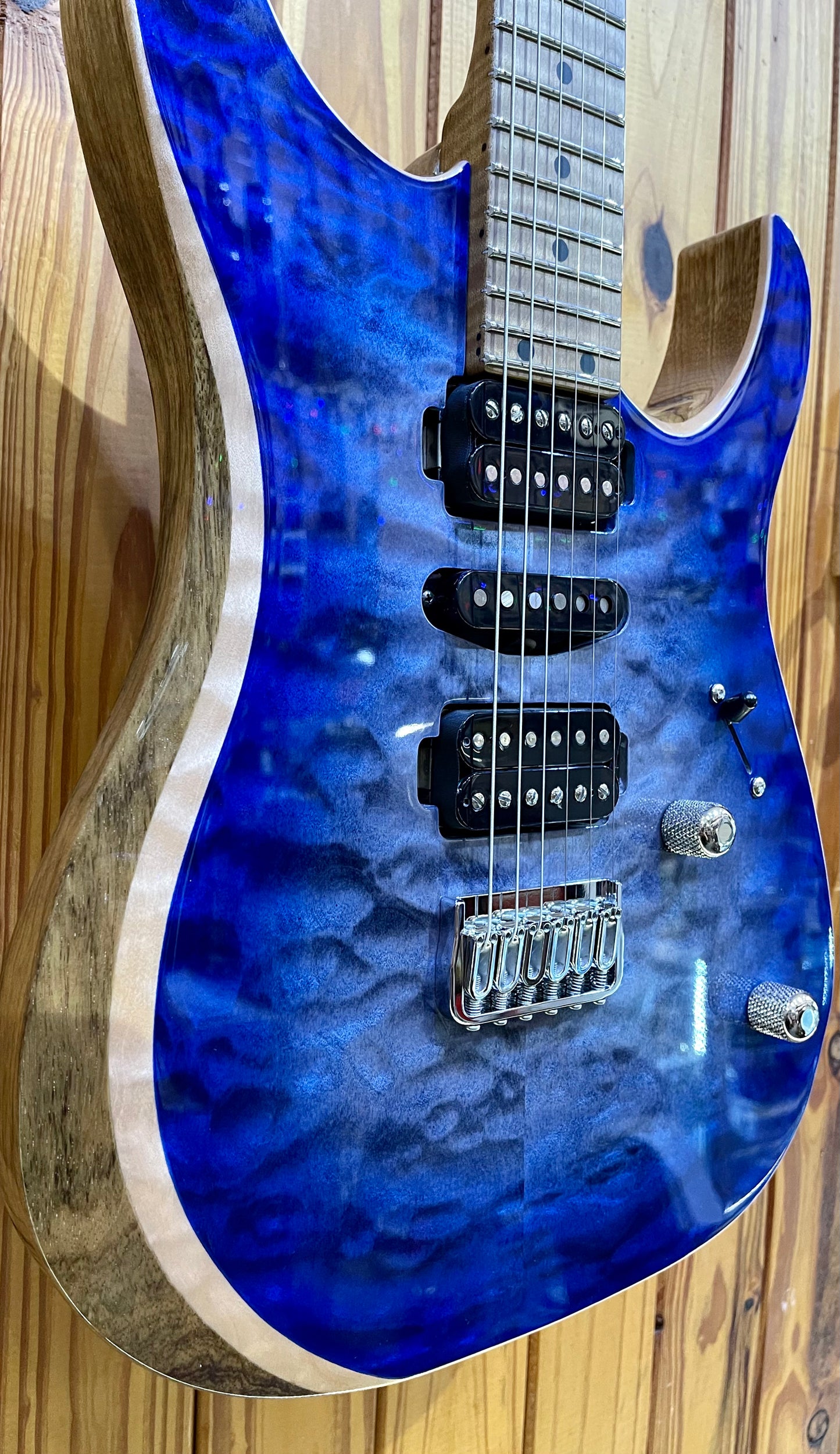 LSL Instruments XT4 Deluxe - Trans Blue Burst - 'Boracay'