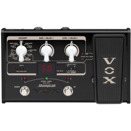 Vox Stomplab II Modelling Effects Pedal for Guitar