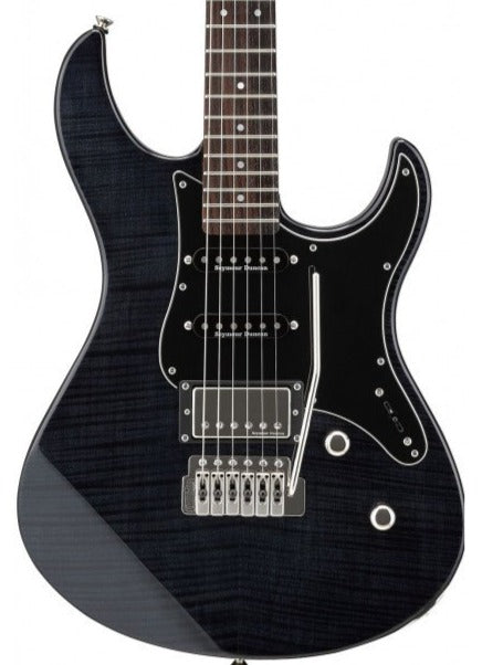 YAMAHA PAC612VIIFM PACIFICA FLAME TOP - TRANSLUCENT BLACK | Guitar Bros